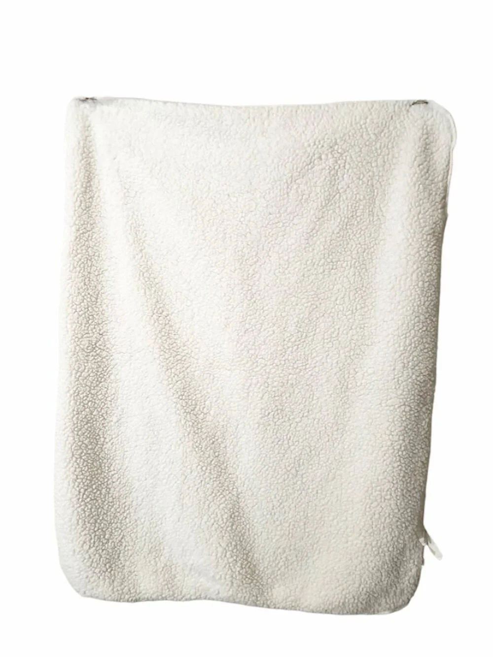 S.L. Home Fashions Pink Hearts White Sherpa Lovey Security Blanket 29